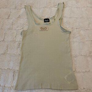 Dolce Gabbana ribbed tank top